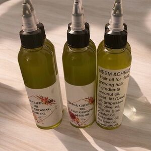 NEEM AND CHEBE HAIR OIL